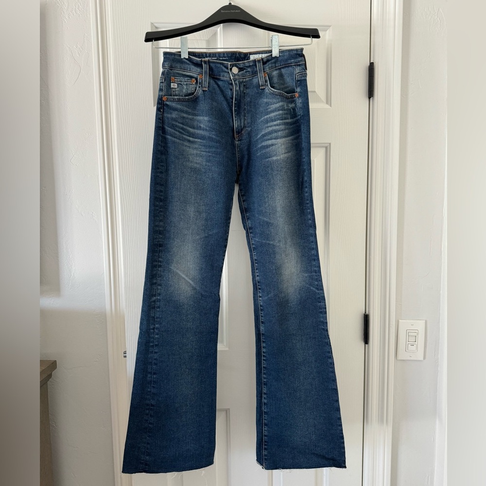 AG denim high rise jeans